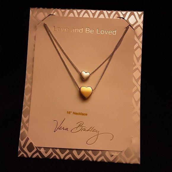 Vera Bradley - Love And Be Loved Necklace- NWT 16" - Picture 3 of 3